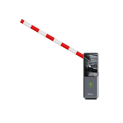 картинка ZKTeco BG-LCD100R (правый) Шлагбаум с круглой прямой стрелой 3м / встроенный TFT ЖК-диспле от компании Intant